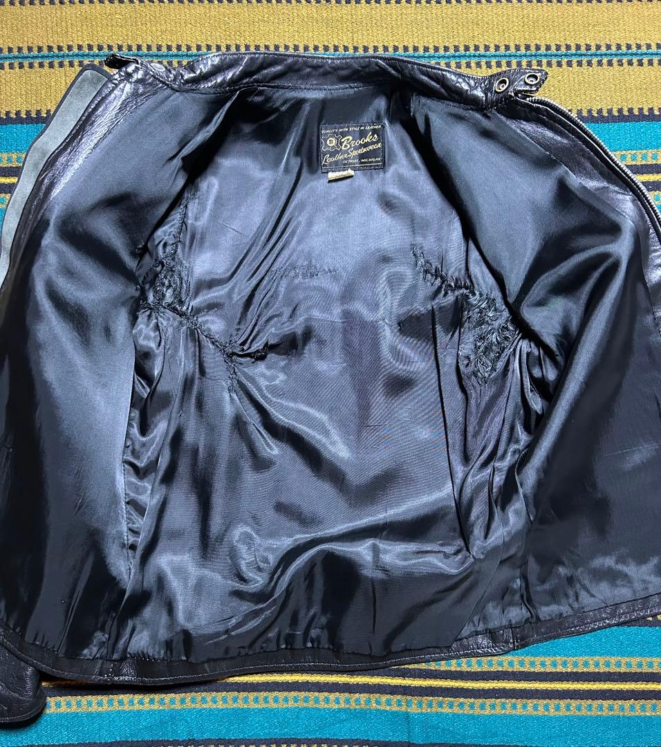 60s レザージャケット