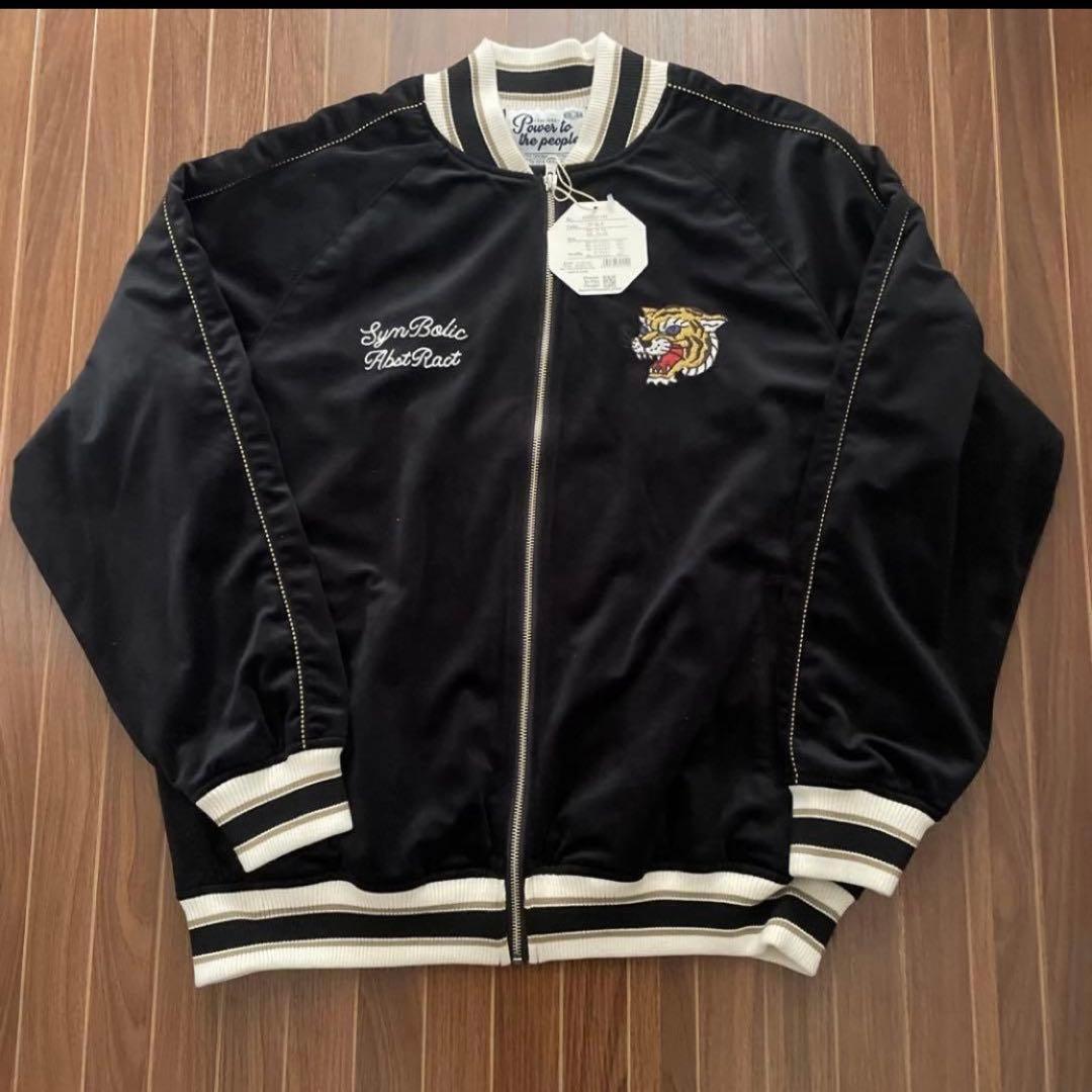 超メルカリ市限定特価　パワートゥザピープル　ベロア　スカジャン　スタジャン