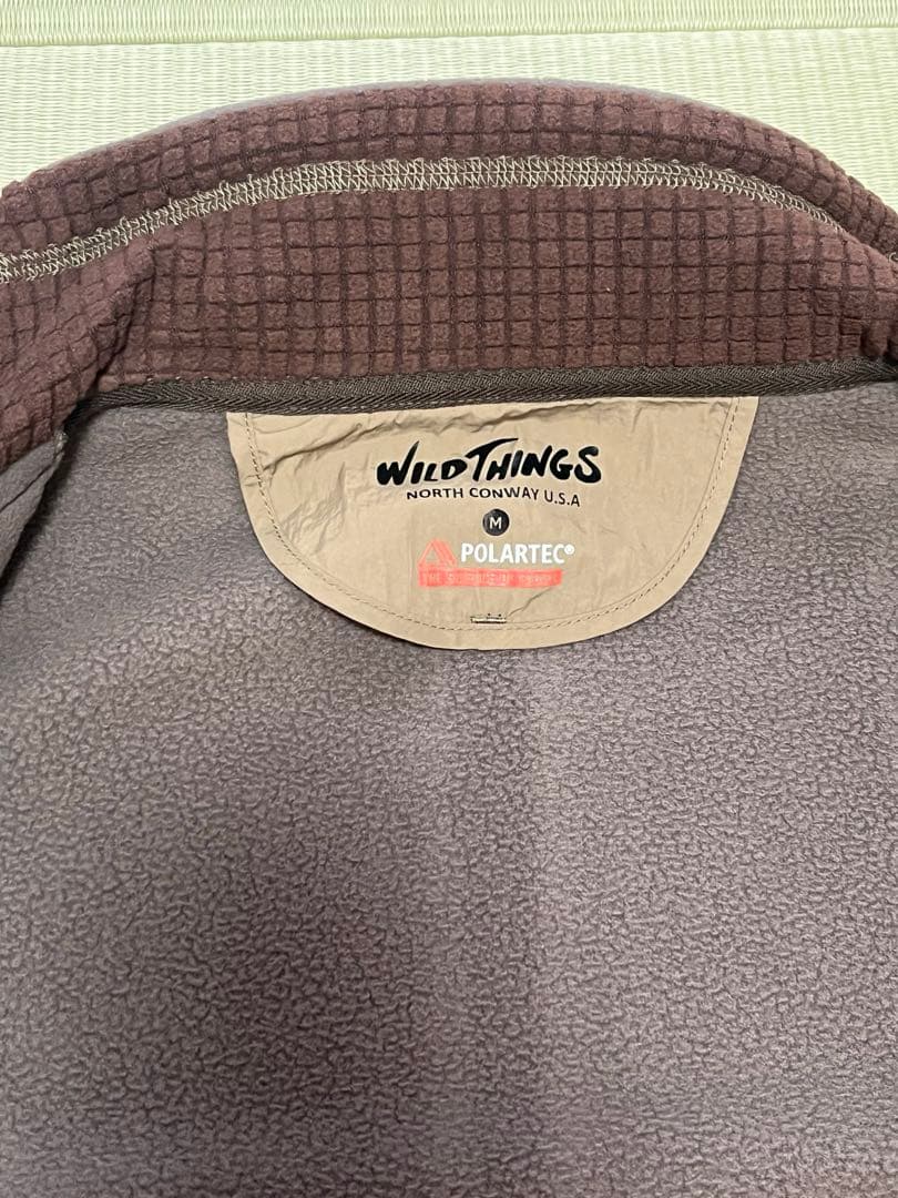WILD THINGS POLARTEC ベスト M
