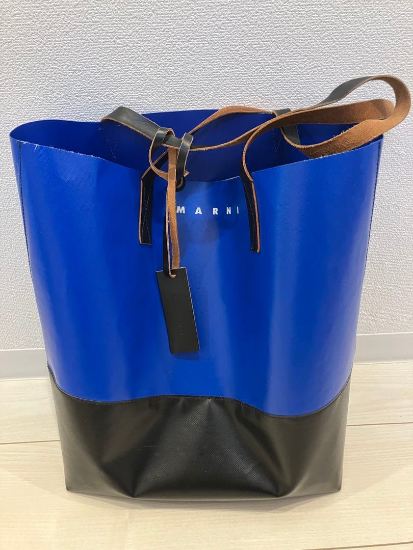 MARNI マルニ トートバッグ TRIBECA トライベッカ バイカラー 美品