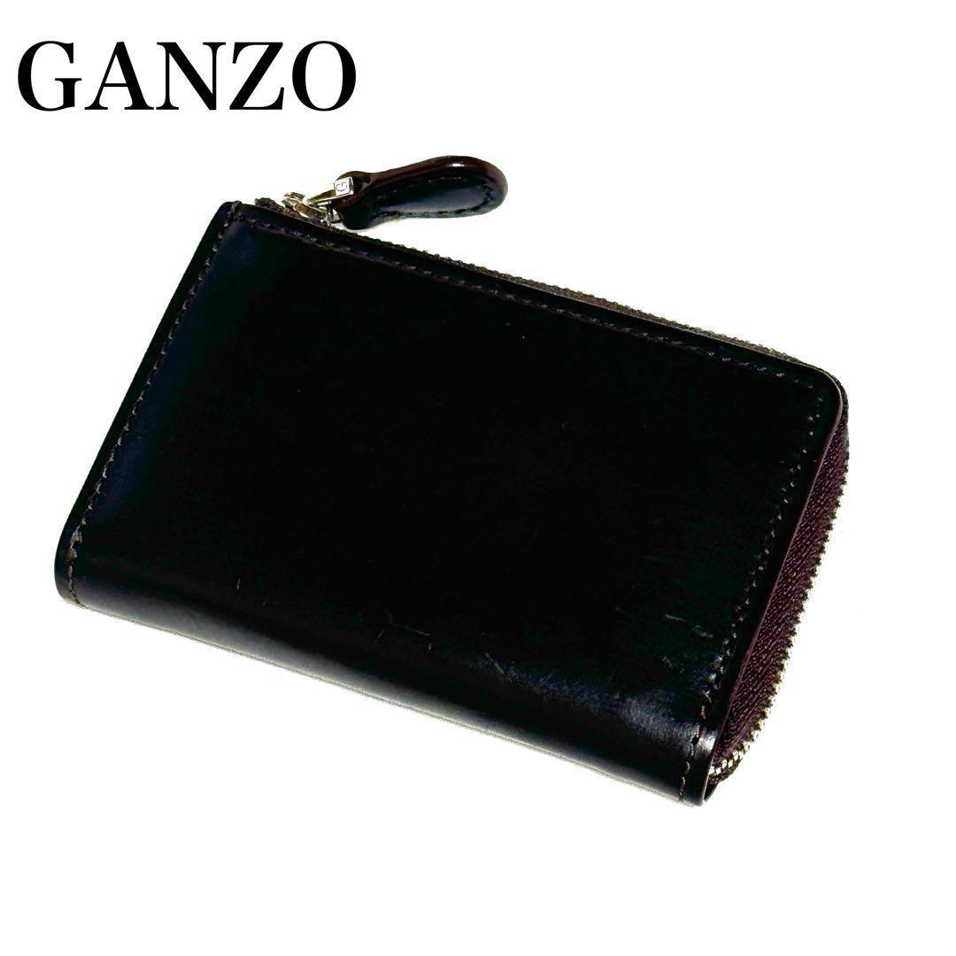 【美品】24年 GANZO ガンゾ AVONエイボン L ファスナー小銭入れ