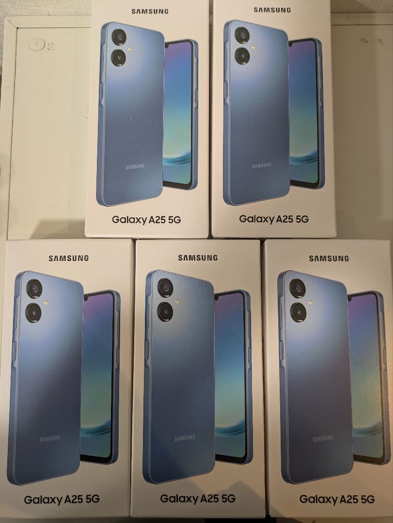 Samsung Galaxy A25 5G ブルー　5台