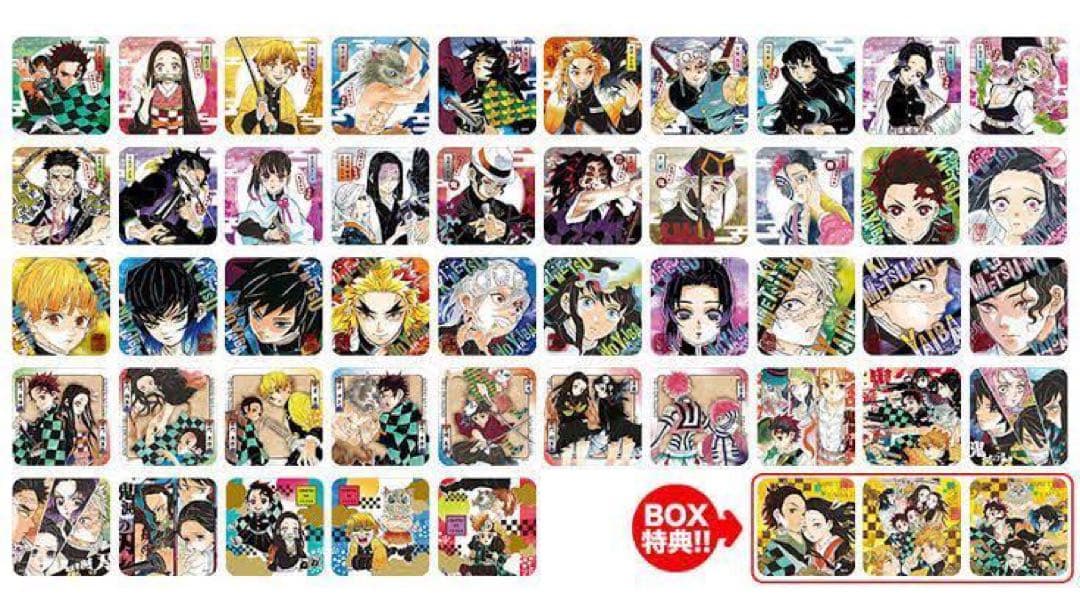 鬼滅の刃　アートコースター　第一弾　コンプリートBOX