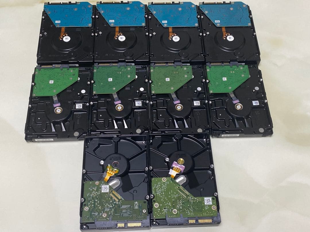 3.5インチHDD 1TB 10台セット