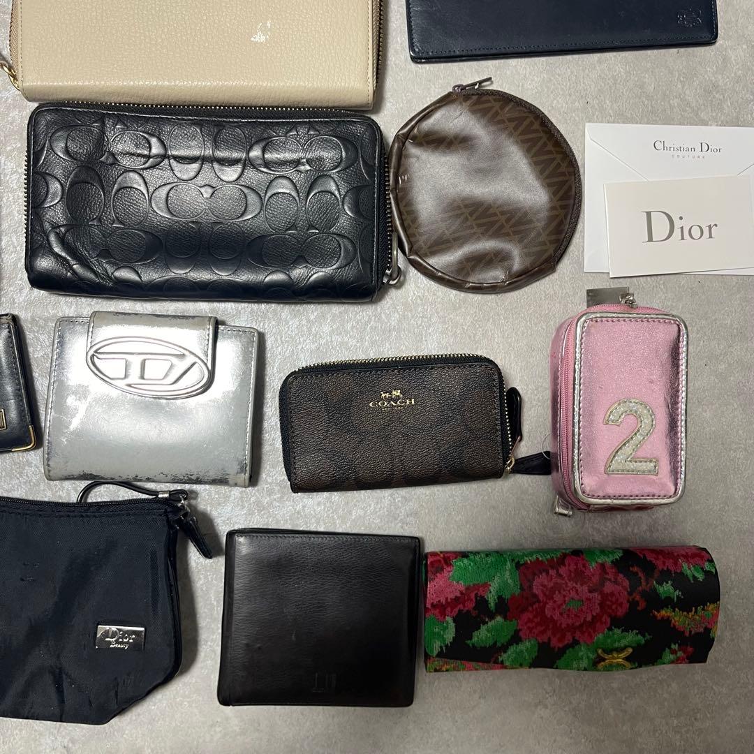 LOUIS VUITTON Dior まとめ売り 長財布 二つ折り財布