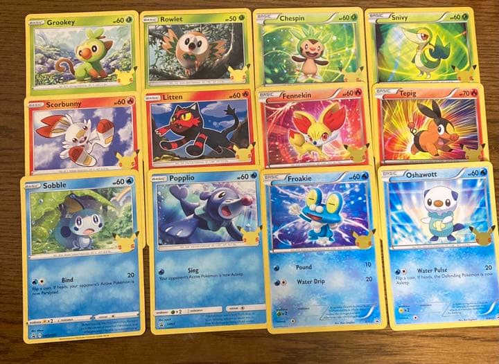 値下げ！ポケカ　ジャンボ　英語 プロモ　御三家　コンプリ　完全版　全種　合計25