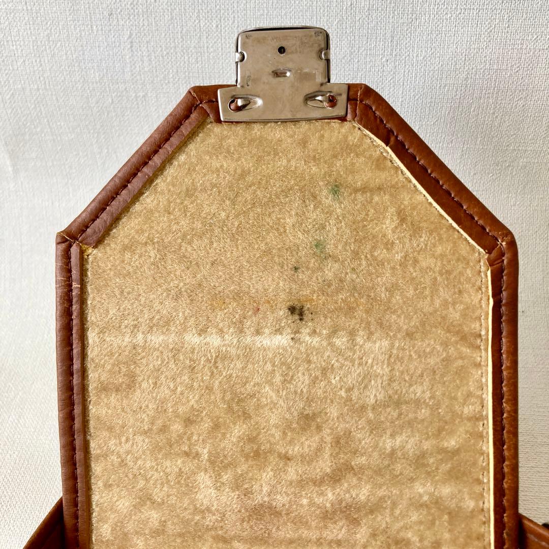 美品 Polaroid SX-70 白茶 整備済 レザーケース付き ポラロイド