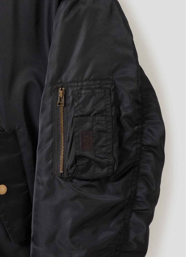 グラニフ 石黒亜矢子|猫舌茸|MA-1