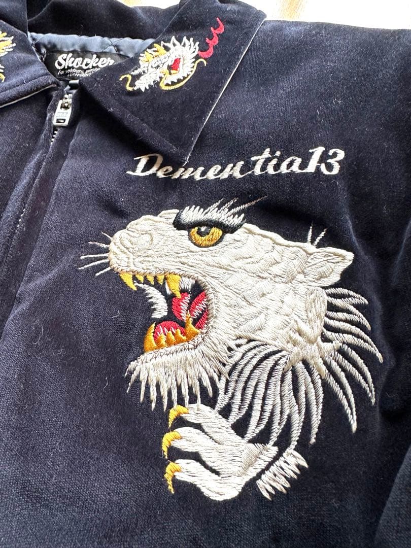 shocker ショッカー　Dmentia13 スカジャン 別珍　襟付き　S