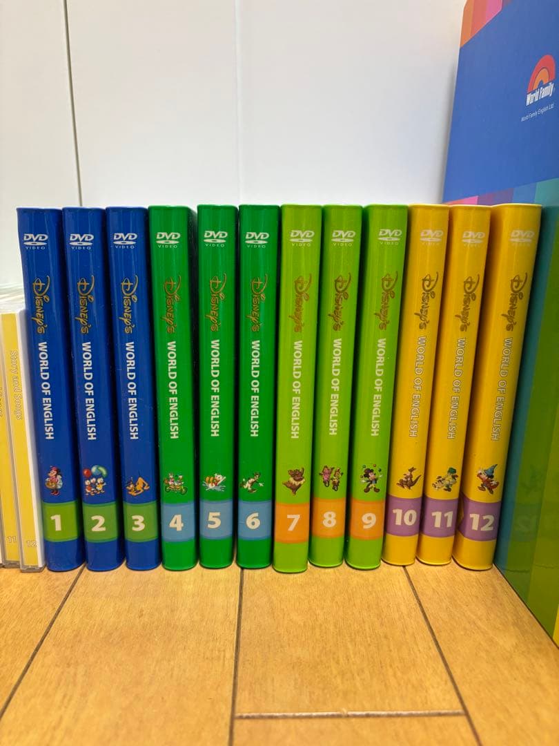 Disney World of English DVD教材セットメインプログラム
