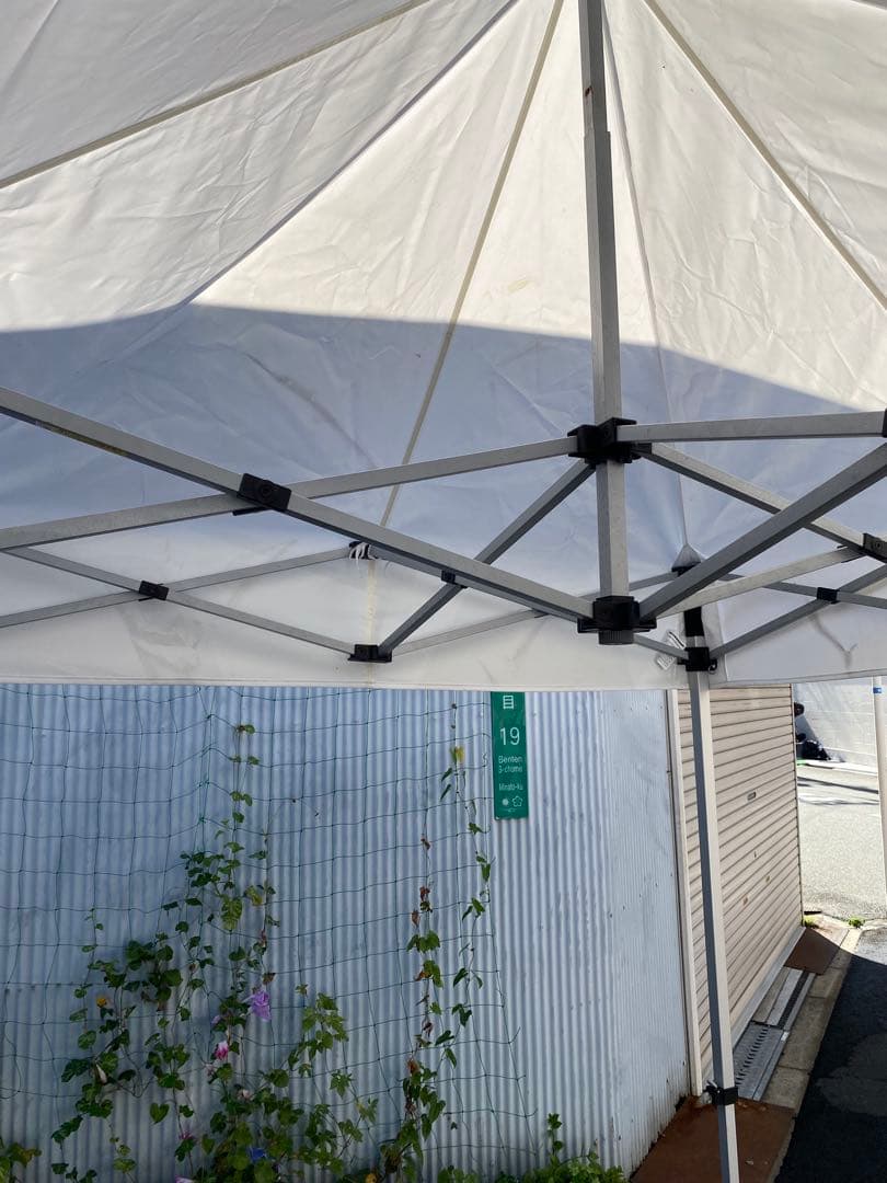 小*え様 かんたんてんと　折りたたみ式ホワイトテント