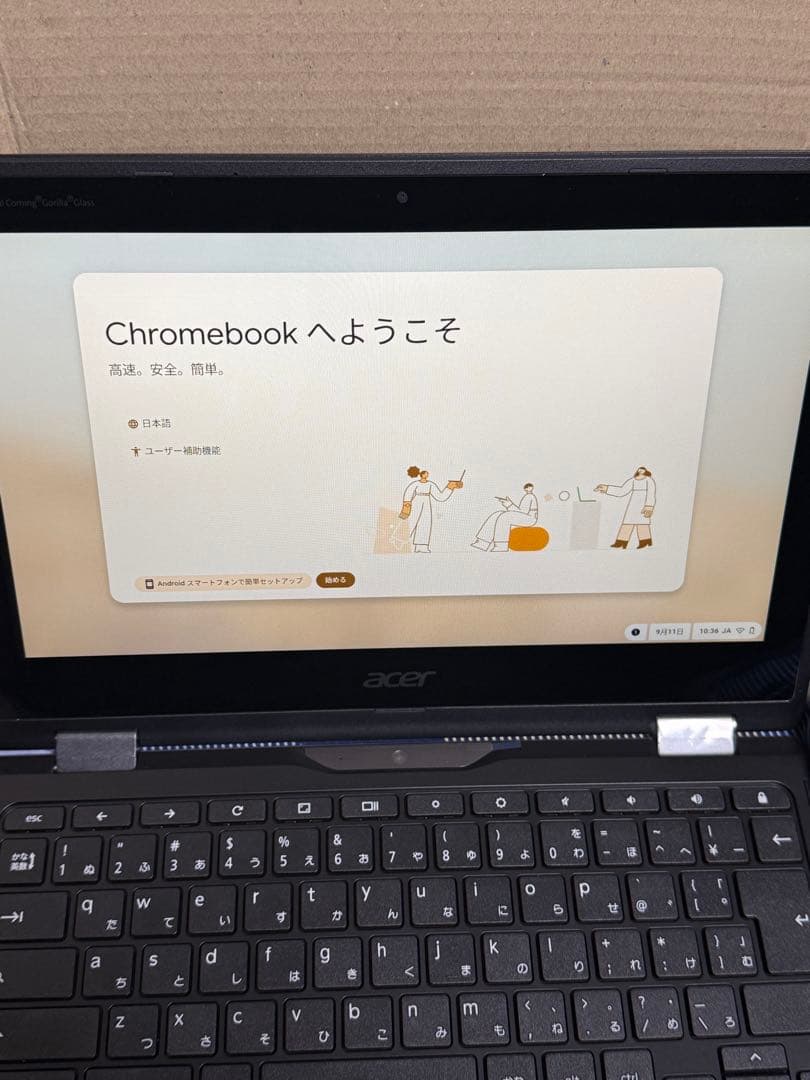 Acer R752シリーズ Chromebook