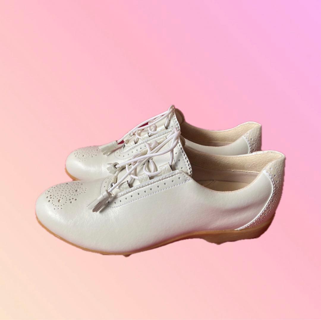 【★ゴルフシューズ★】aJADE GOLF アジェイド Karen 定価3万円弱