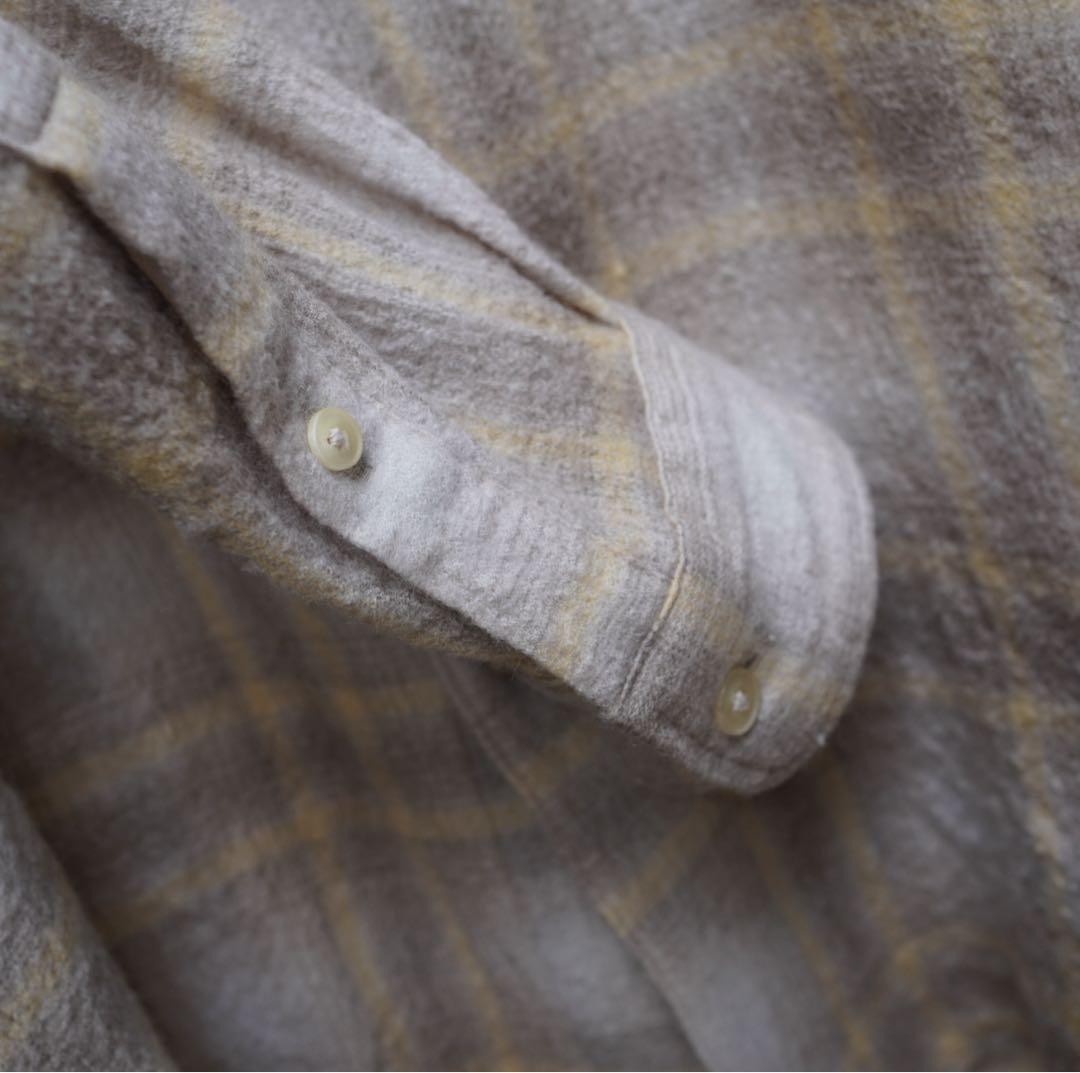 コバーン AURALEE オーラリー AIRY WOOL CHECK