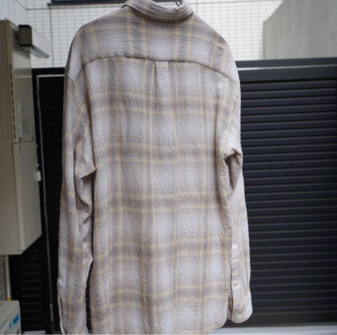 コバーン AURALEE オーラリー AIRY WOOL CHECK