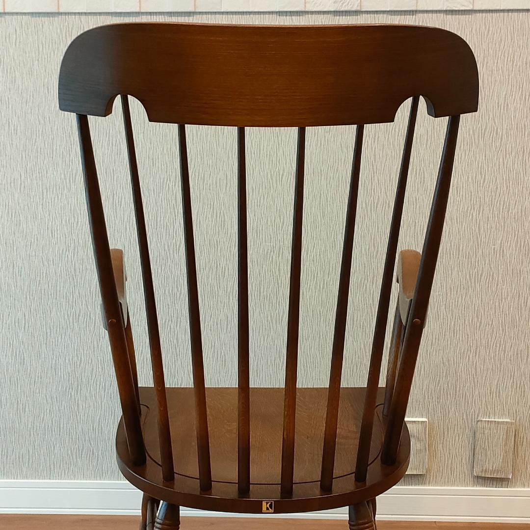 美品　飛騨産業　ロッキングチェア　穂高　キツツキ