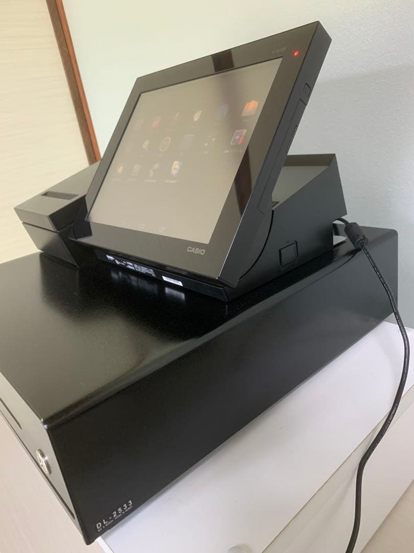 CASIO 10.4インチ 電子レジスター POS タッチパネル V-R200