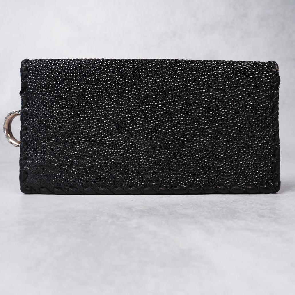 LEATHERS AND TREASURES バイカーウォレット Y2K エイ革