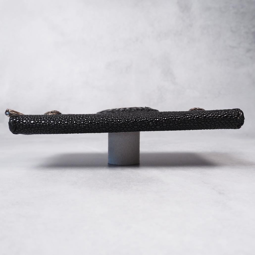 LEATHERS AND TREASURES バイカーウォレット Y2K エイ革