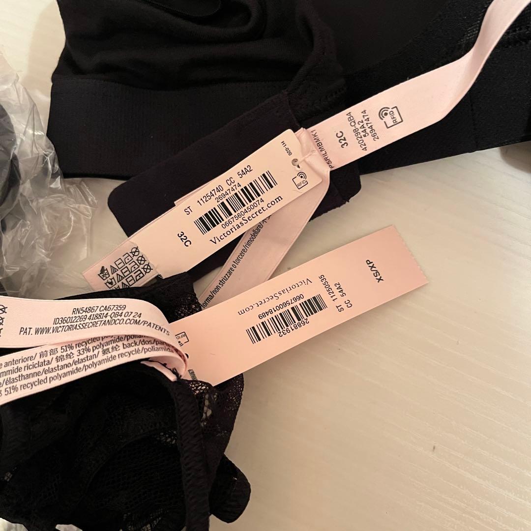 【３２Ｃ／ＸＳ】ブラ＆シャインパッチソング　Victoria's Secret