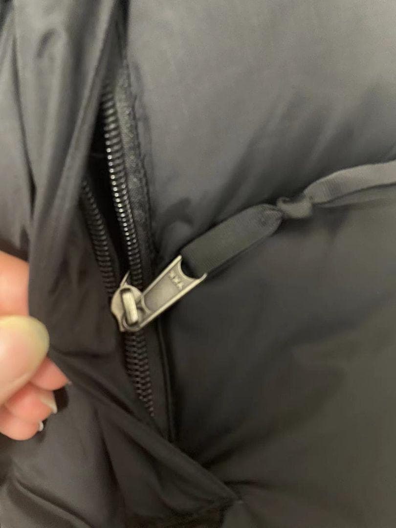 【美品】Mノースフェイス ヌプシ 700FILL ブラック ダウンジャケット