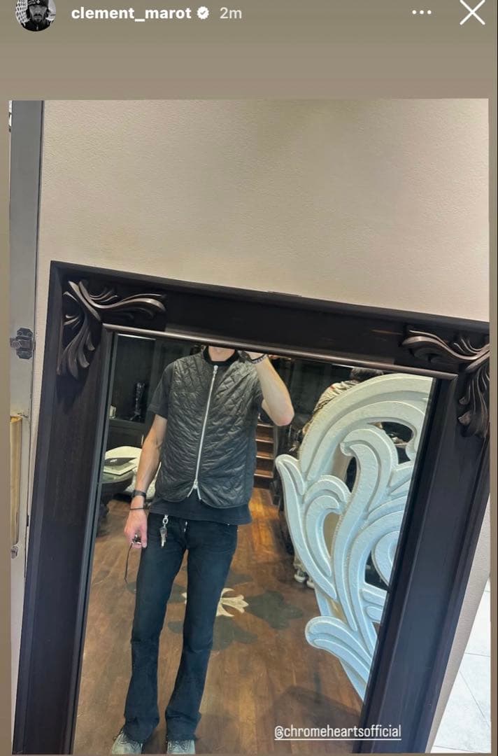 Chrome Hearts クリップスイベル