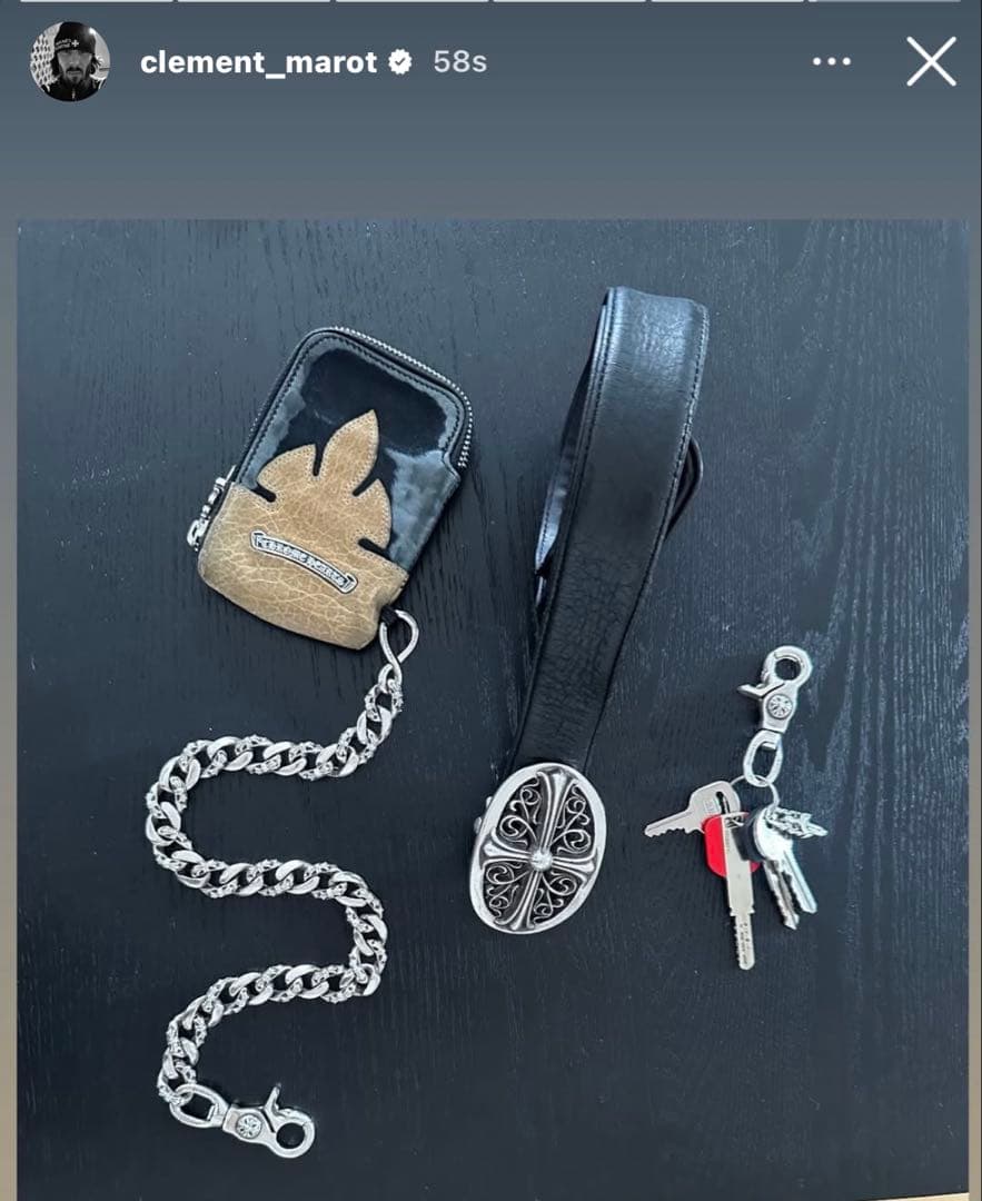 Chrome Hearts クリップスイベル