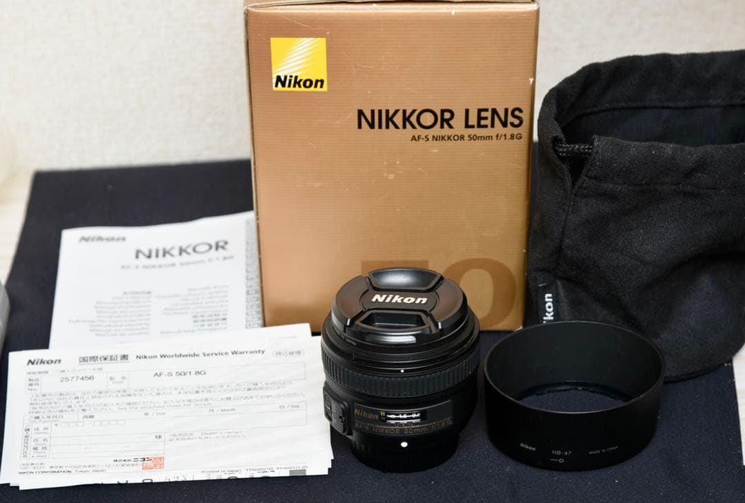 【美品】ニコン AF-S NIKKOR 50mm F1.8G 単焦点レンズ