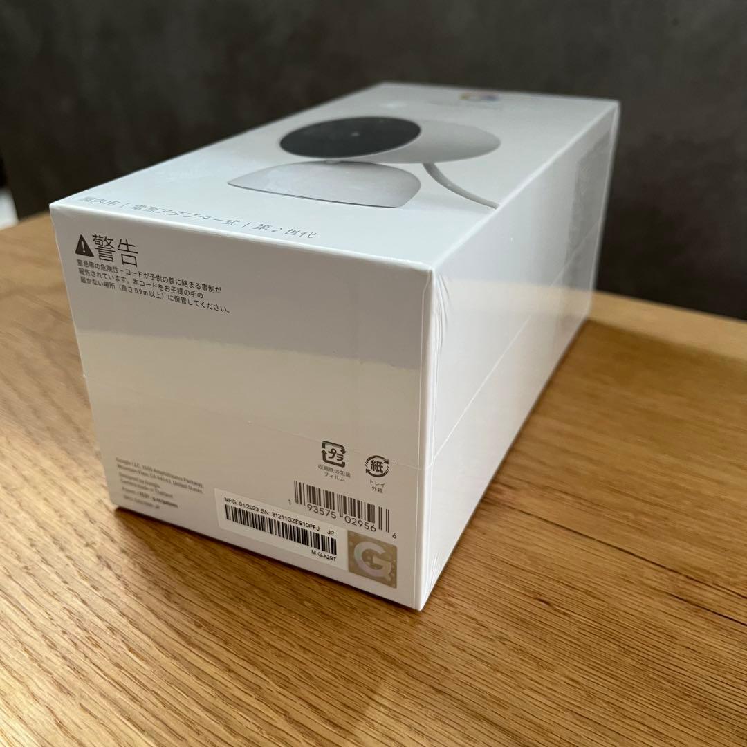 Google Nest Cam 第2世代 未開封 新品 防犯カメラ 室内カメラ