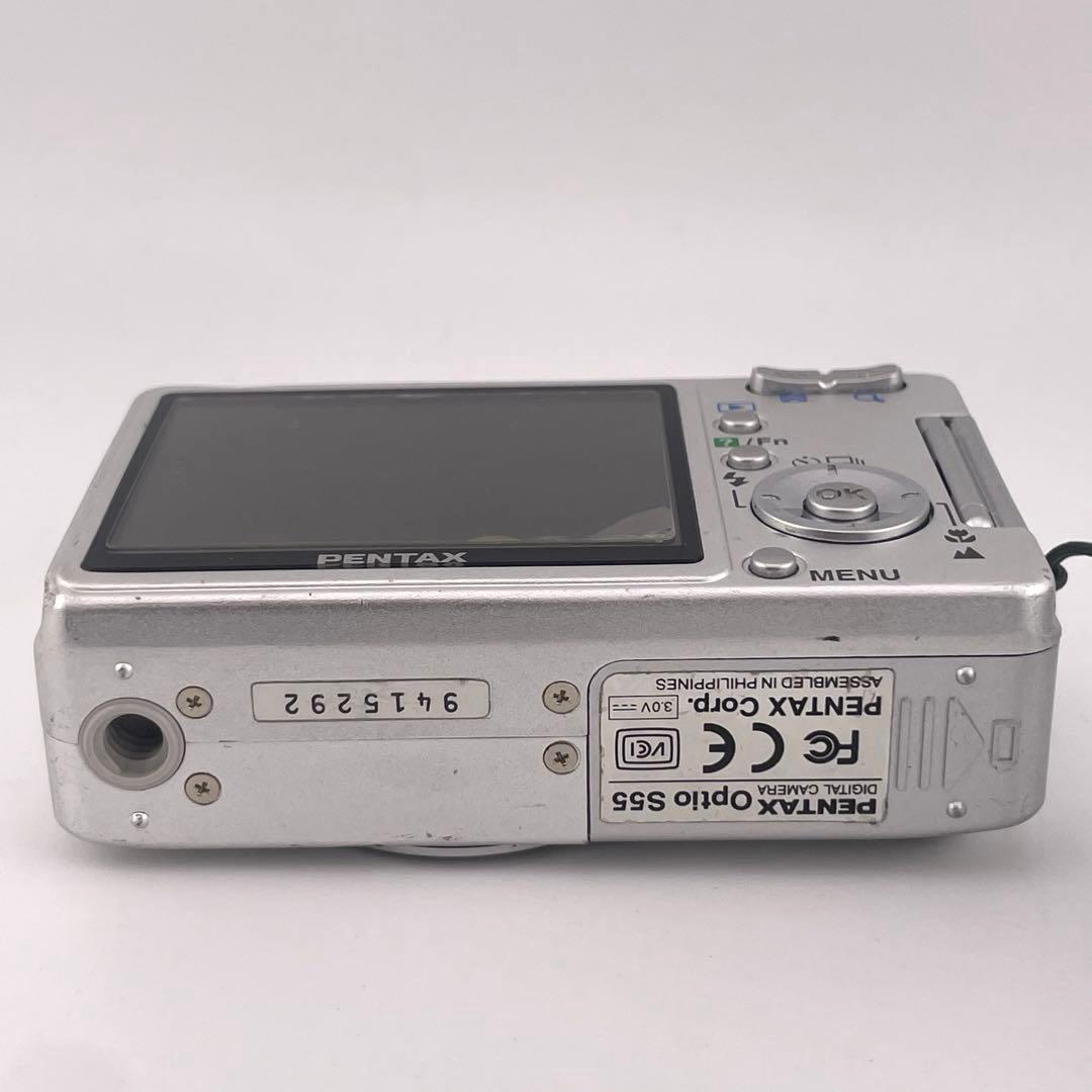 乾電池式/実写美⭕️【動作確認済】　PENTAX Optio S55