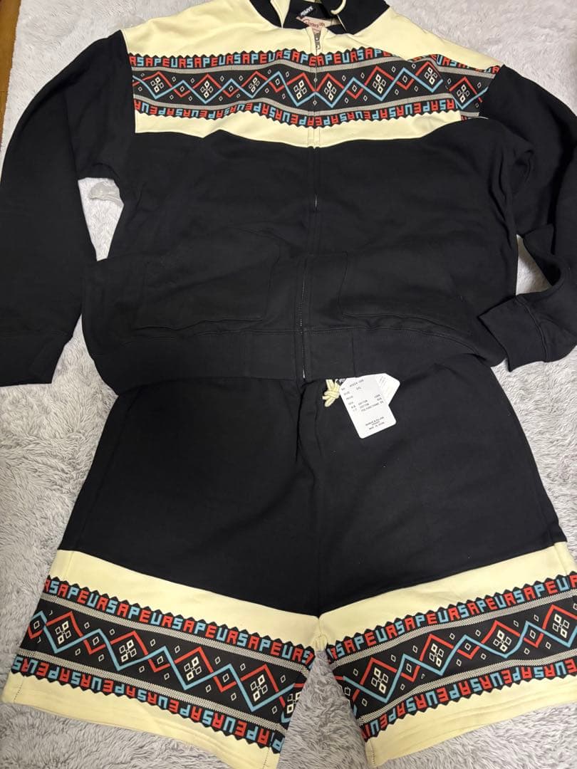 トップス SAPEur  PATTERN SWEAT SETUP