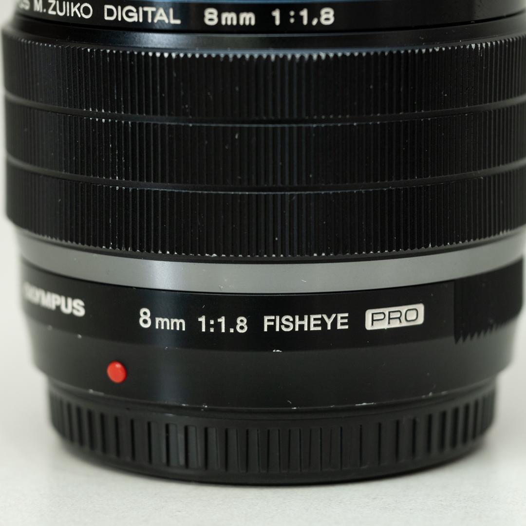 レンズ(単焦点) M.ZUIKO DIGITAL ED 8mm F1.8 Fisheye PRO