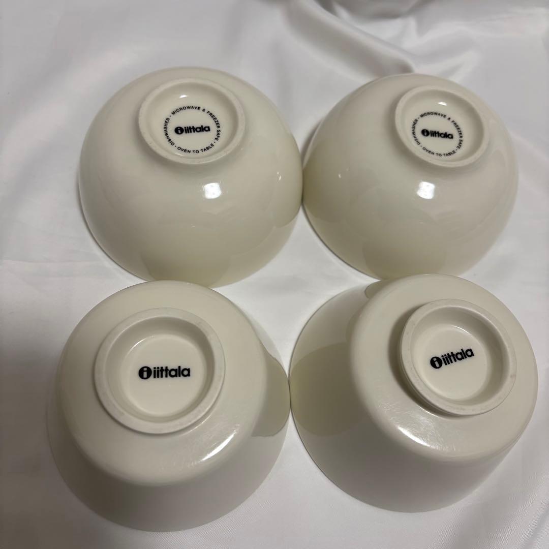 イッタラ　 ティーマ　ティーミ　ライスボウル　スープボウル　4点