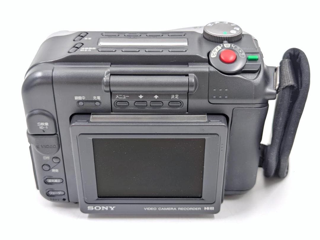 8mmテープのダビングに！ SONY ビデオカメラ CCD-SC65