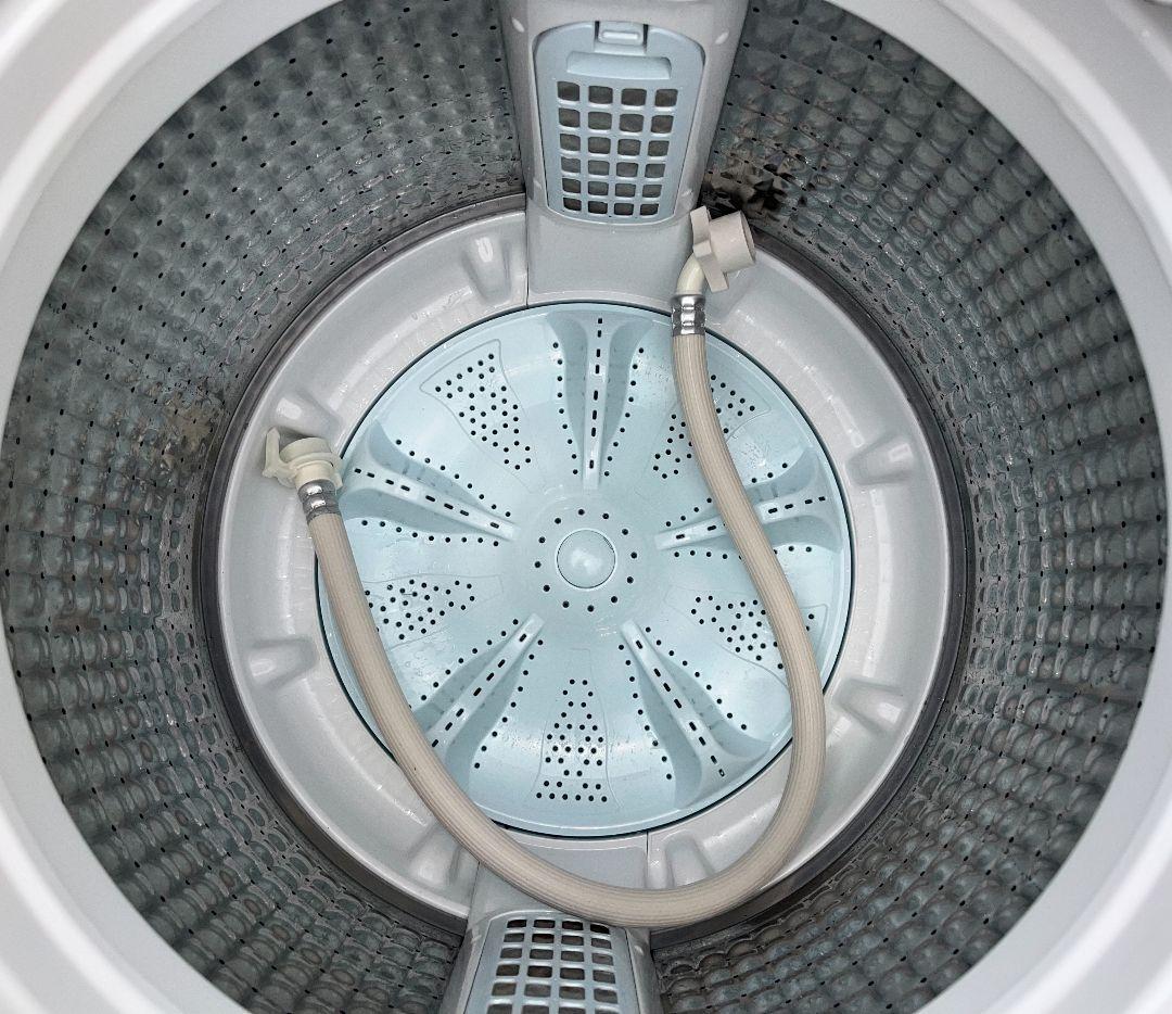 アクア洗濯機7kg 3Dアクティブ洗浄 風乾燥機能付き　2021年製