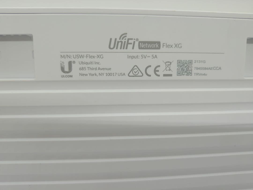 unifi Flex 10 GbE　USW-Flex-XG　ネットワークスイッチ