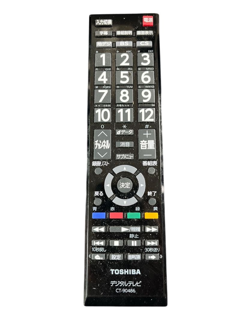 TOSHIBA 32S24 32インチ液晶テレビ【画面キズあり】