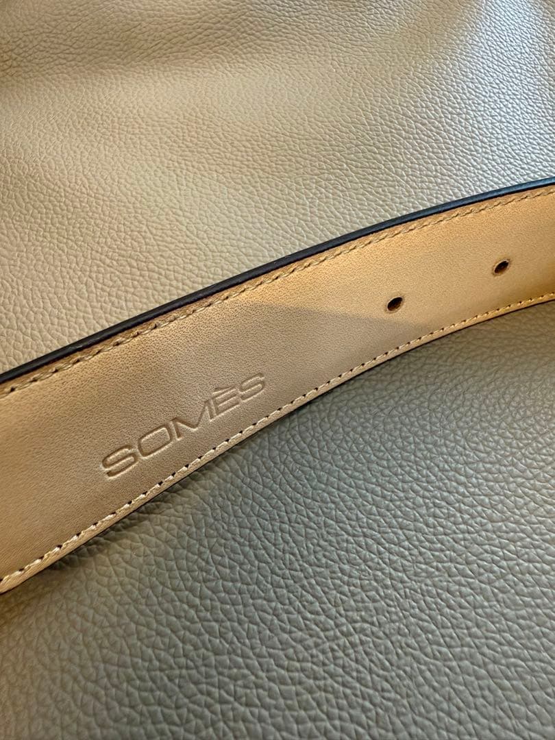 SOMES メンズレザーベルト