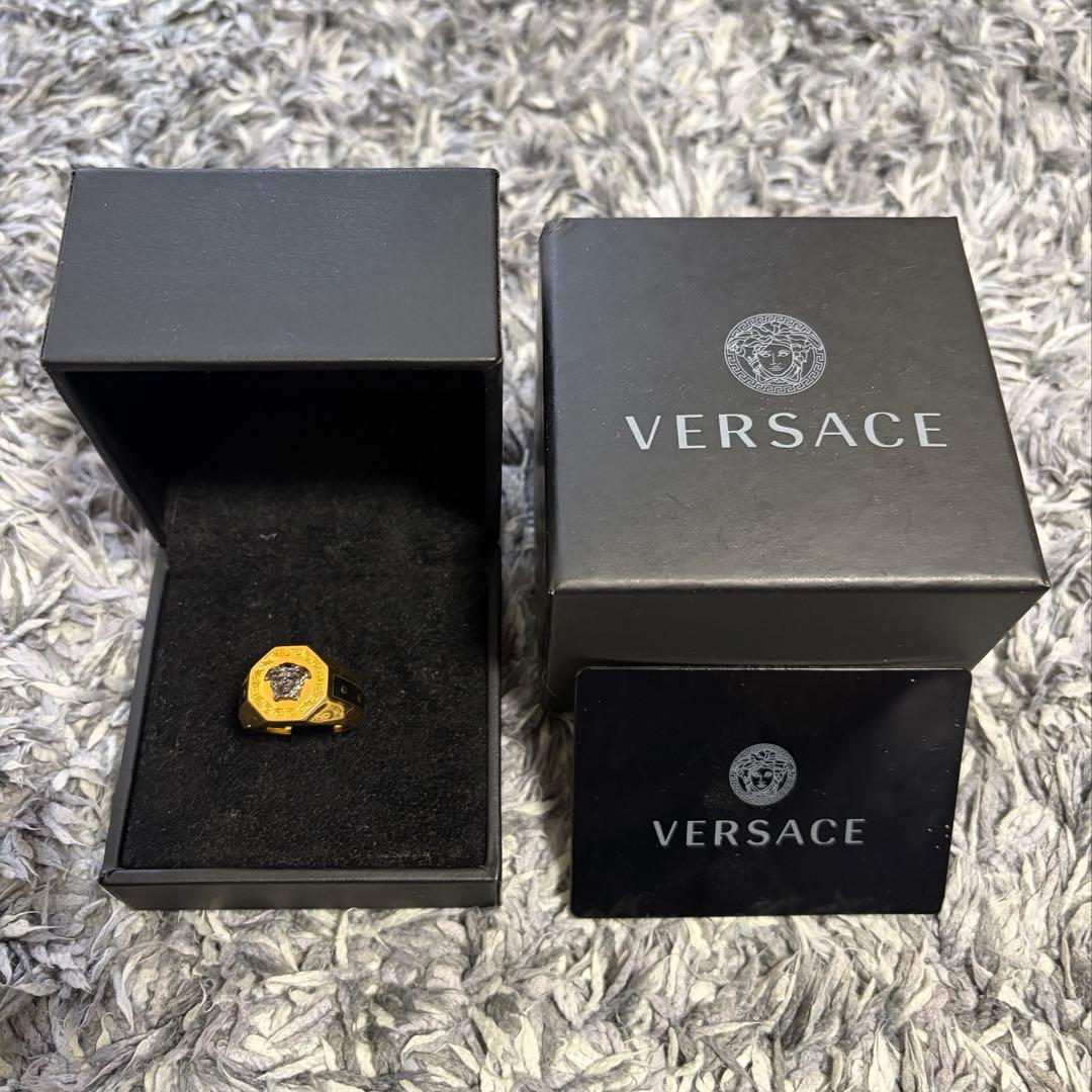 VERSACE メデューサリング ゴールド 19号