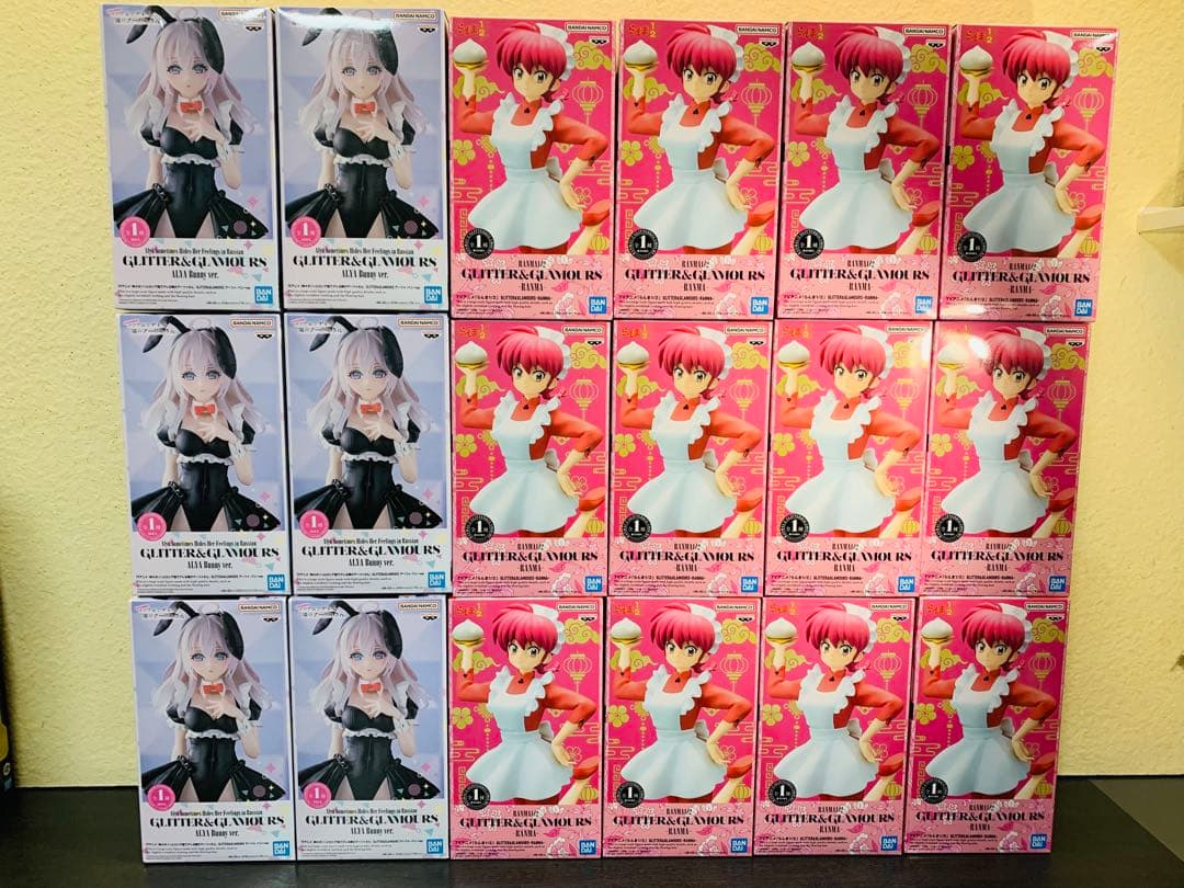 【新品未開封】らんま・アーリャ　フィギュア18体セット