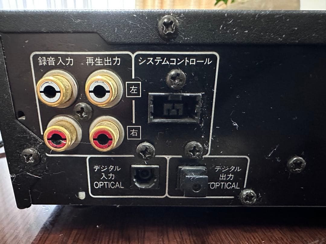 【ジャンク品】KENWOOD DM-E9 ミニディスクレコーダー