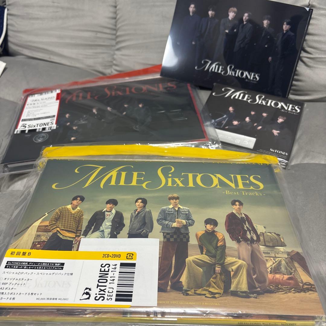 SixTONESアルバム全形態初回限定盤