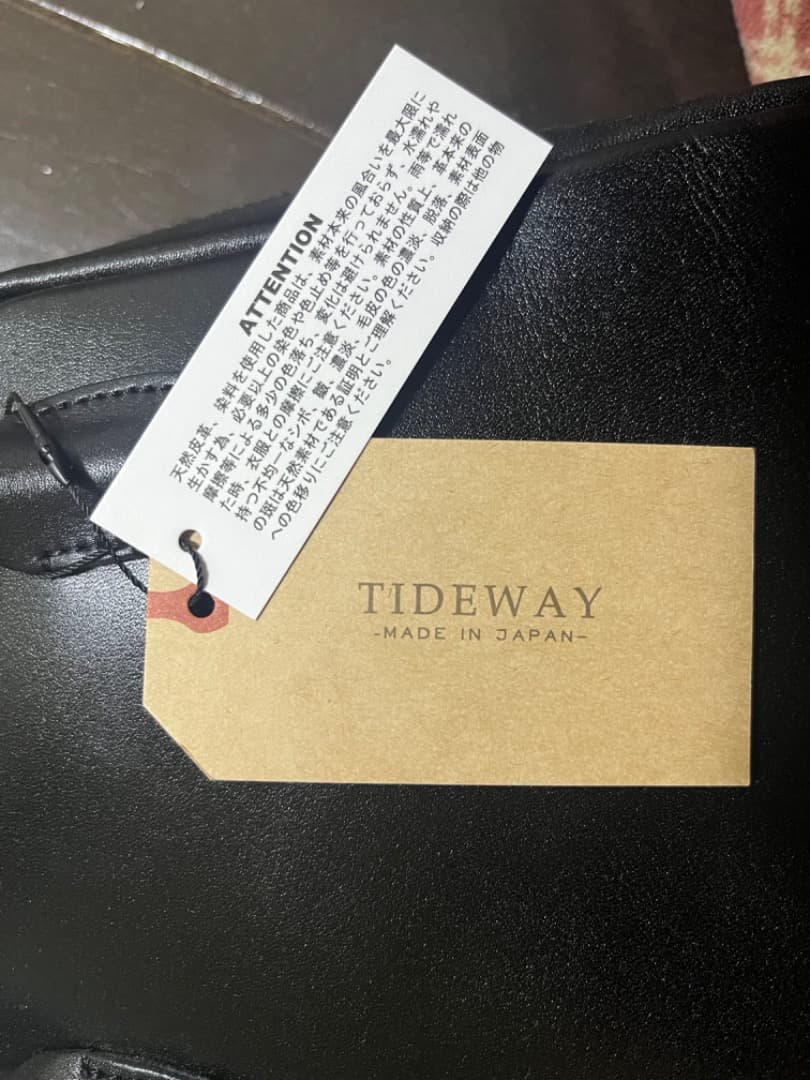 【TIDEWAY】ボストンバッグ　ミニ　BLACK