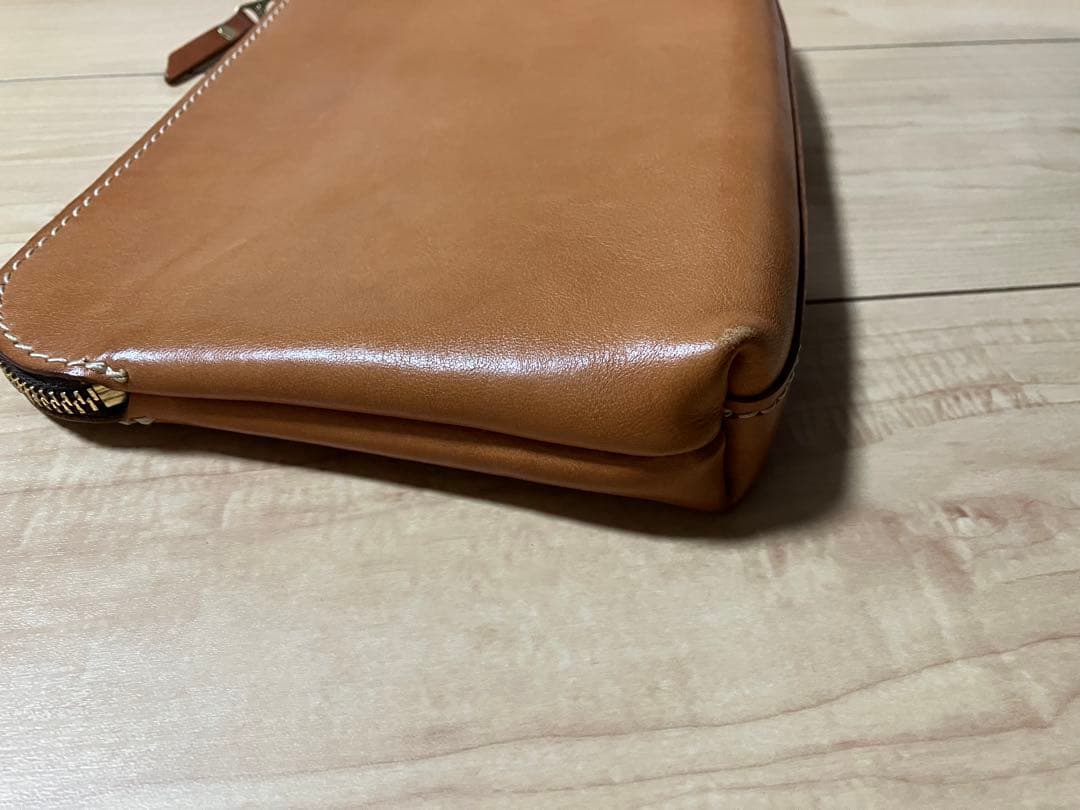 ヘルツ　H EＲZ マチ付きポーチ　L