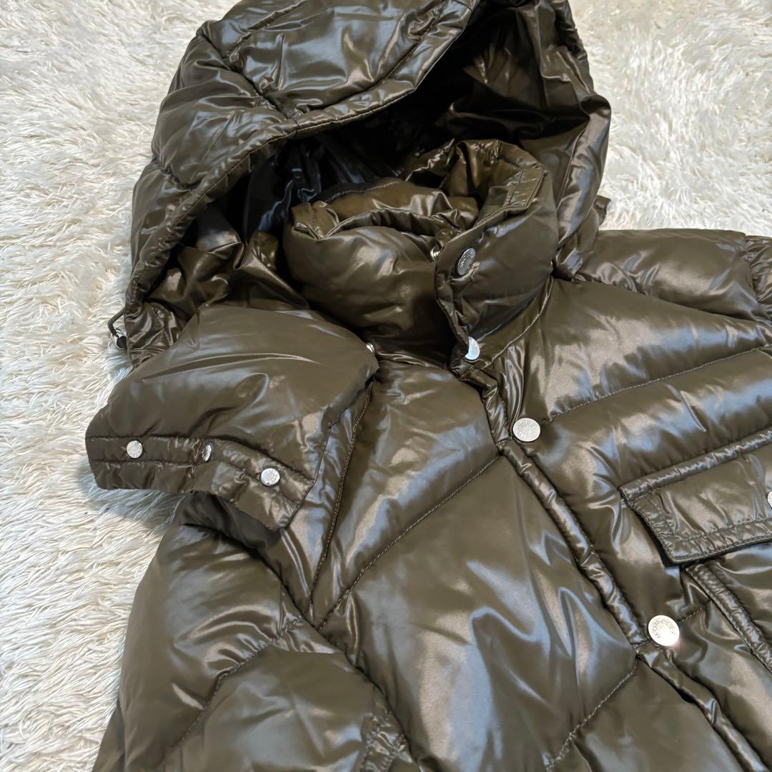 美品✨MONCLER モンクレール　K2 フードダウンジャケット　カーキ　02