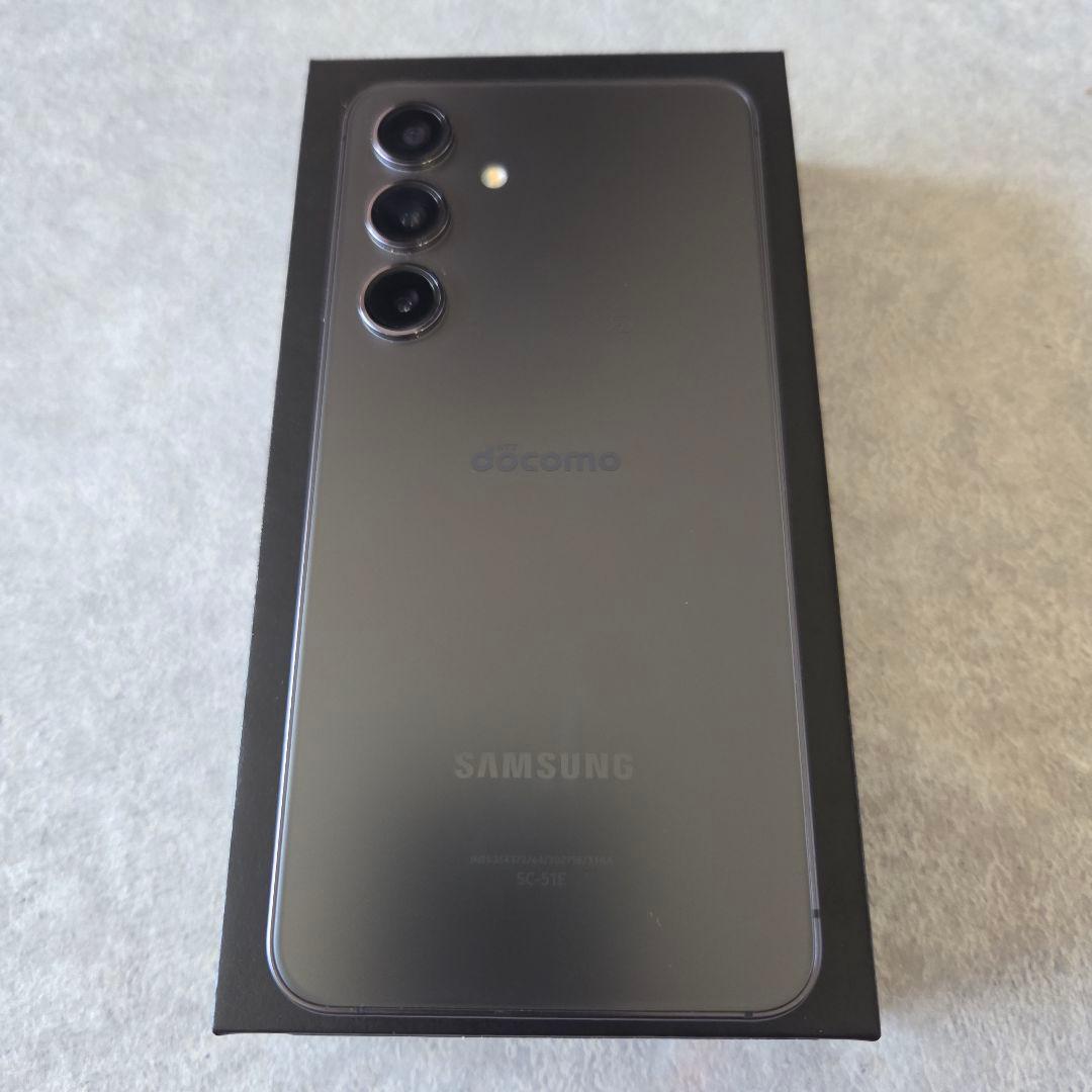 美品　おまけ付き Galaxy S24 オニキス ブラック ドコモ SIMフリー