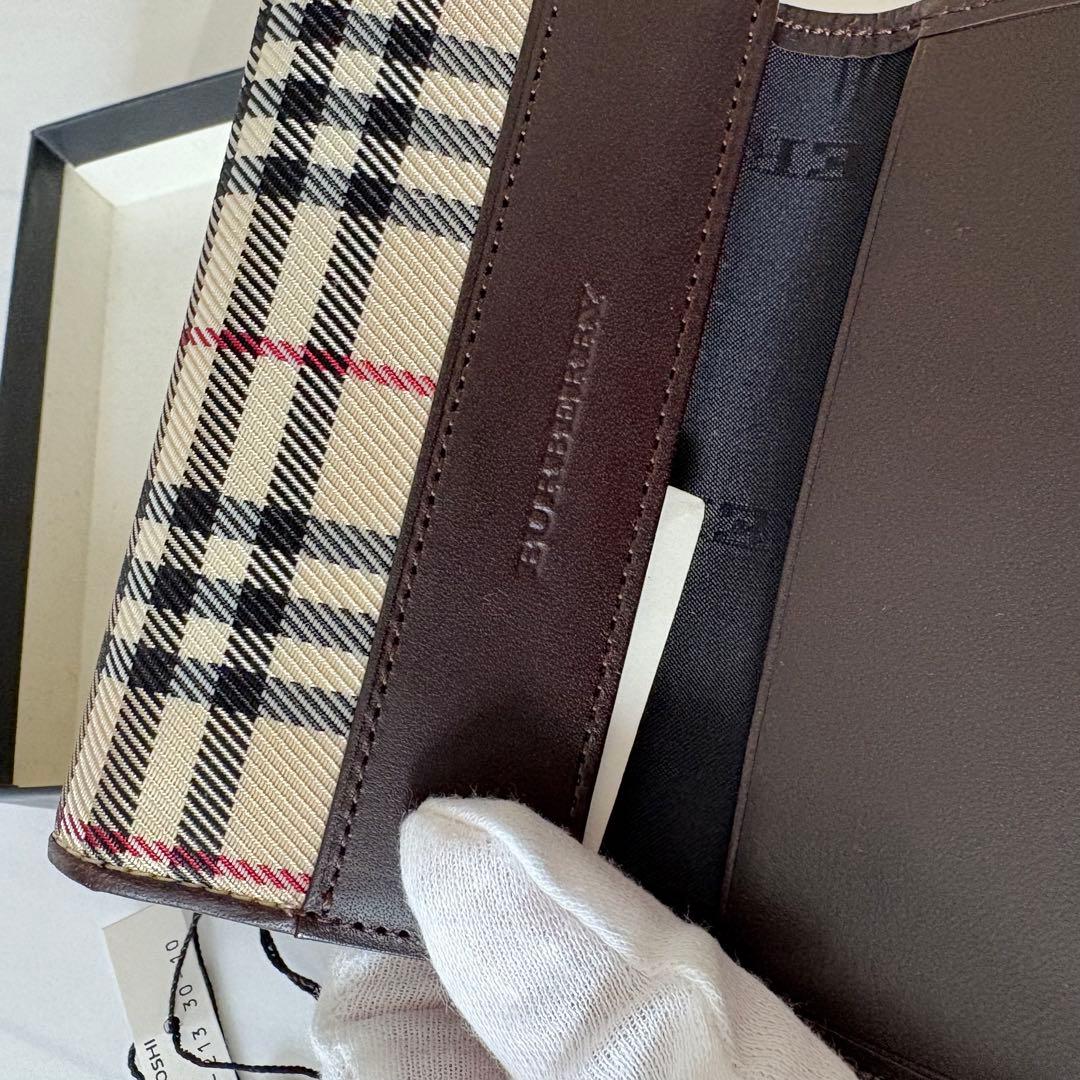 極美品✨BURBERRY バーバリー ノバチェック キーケース 5連 ブラウン