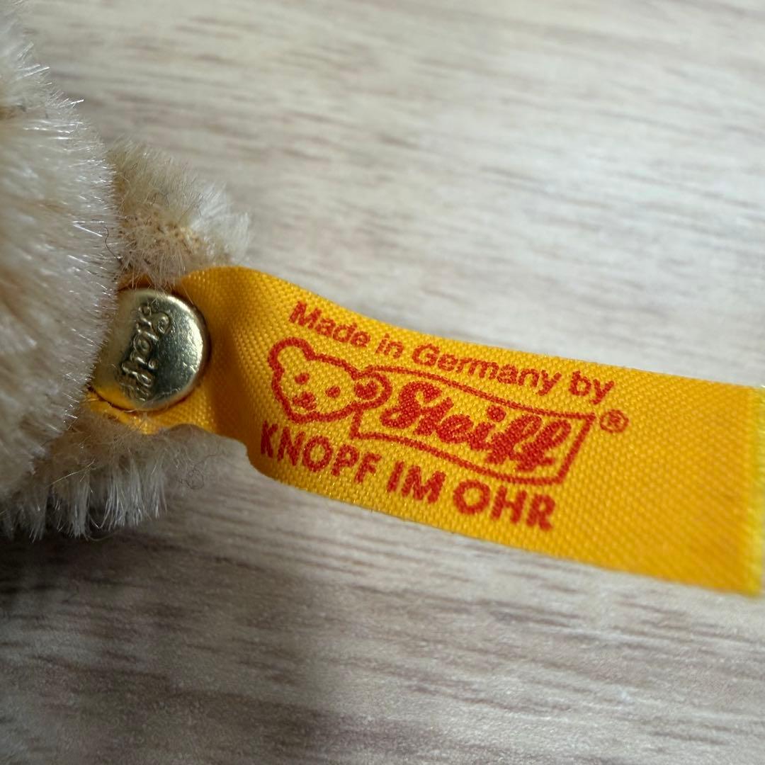 【ドイツ購入】シュタイフ テディベア ブローチ 希少 420818 ピンバッジ