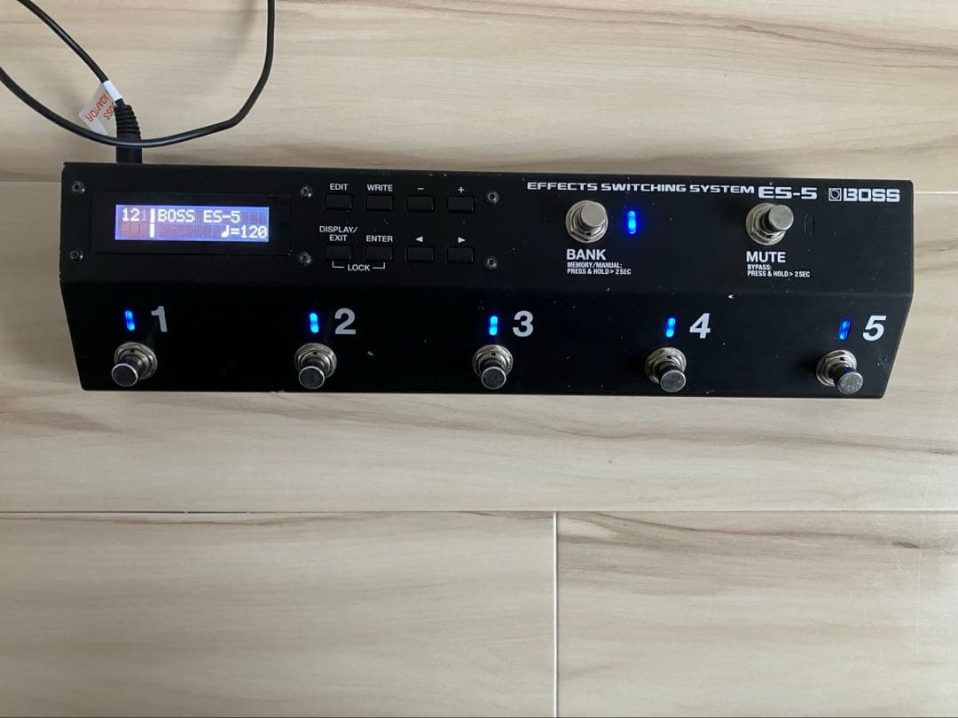 ギター BOSS ES-5 Effects Switching System