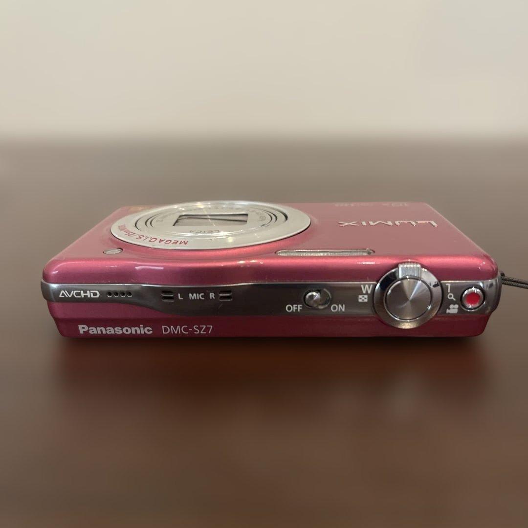 4722 Panasonic パナソニック LUMIX SZ7 ピンク デジカメ
